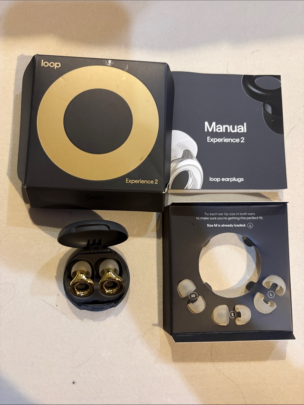 Loop Experience 2 Earplugs - Gold - Picture 2 of 11